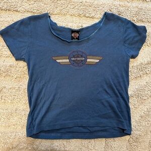 Vintage Harley-Davidson Navy Graphic Tee Sz. M